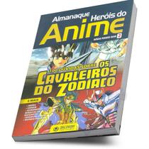 Livro Almanaque Heróis Anime Cavaleiros Zodíaco Discovery