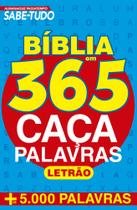 Livro - Almanaque Passatempo - Sabe tudo - Bíblia em 365 caça-palavras - Letrão