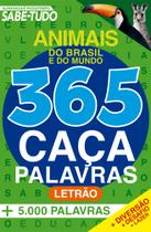 Livro - Almanaque Passatempos Sabe-Tudo 365 Caça-Palavras - Animais do Brasil e do Mundo