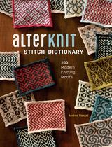 Livro AlterKnit Stitch Dictionary: 200 motivos modernos de tricô Livro AlterKnit Stitch Dictionary: 200 motivos modernos de tricô