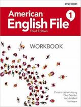 Livro - American English File 1 Wb - 3Rd Ed