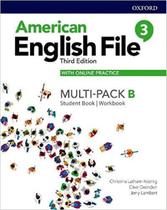 Livro American English File 3B Multipk Pk 3Ed - Oxford