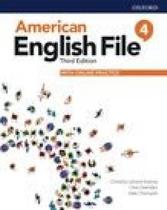 Livro American English File 4 Student Book Pk 3Ed - Oxford