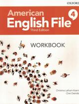 Livro - American English File 4 Wb - 3R Ed.