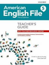 Livro - American English File 5 TeacherS Guide With Teacher Resource Center - 3Rd Ed.