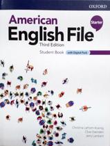 Livro - American English File Starter Sb With Digital Pack - 3Rd Ed - OXFORD UNIVERSITY