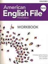 Livro - American English File Starter Wb - 3Rd Ed.