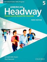 Livro - American Headway 5 Sb With Oxford Online Skills Program - 3Rd Ed