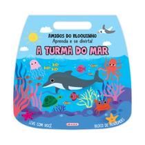 Livro - Amigos do Bloquinho: A Turma do Mar - Aprenda e se Divirta!