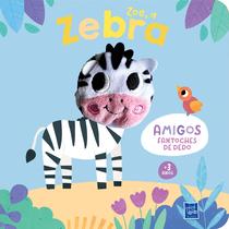 Livro - Amigos fantoches de dedo - Zoe, a zebra