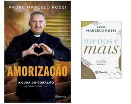 Livro Amorização + Menos é Mais - Padre Marcelo Rossi