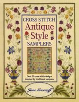 Livro: amostras de estilo antigo de David & Charles Cross Stitch