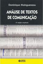 Livro - Análise de textos de comunicação