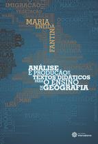 Livro - Análise e produção de textos didáticos para o ensino de geografia