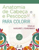 Livro - Anatomia de Cabeça e Pescoço para Colorir