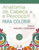 Livro - Anatomia de Cabeça e Pescoço para Colorir