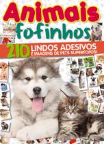 Livro - Animais fofinhos - 210 lindos adesivos e imagens de pets superfofos