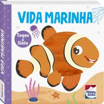 Livro - Animais Fofuchos - Toque e Sinta: Vida Marinha