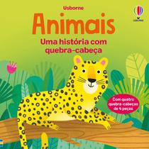 Livro - ANIMAIS: UMA HISTÓRIA COM QUEBRA-CABEÇA
