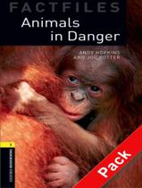 Livro - Animals In Danger With Cd (Obw Fact)