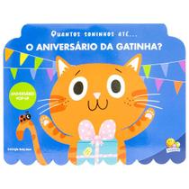 Livro - Aniversário Pop-up: Quantos Soninhos Até... O Aniversário da Gatinha?