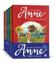 Livro Anne With E Box Com 8 Volumes + Diário Série Netflix
