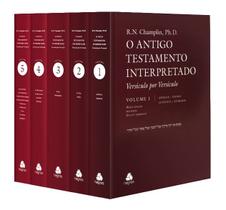Livro - Antigo Testamento Interpretado: 5 Volumes Livro - Antigo Testamento Interpretado: 5 Volumes