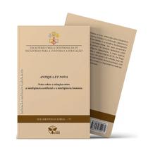 Livro Antiqua et Nova : Nota sobre a relação entre a inteligência artificial e a inteligência humana - Vaticano