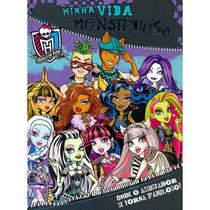 Livro Anuário Monster High Minha Vida Monstruosa