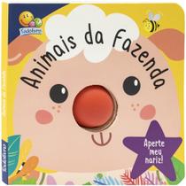 Livro - Aperte meu Nariz! Um Livro-squeaky: Animais da Fazenda