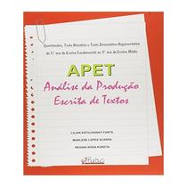 Livro - APET - Análise da Produção Escrita de Textos - Forte - Pulso Editorial