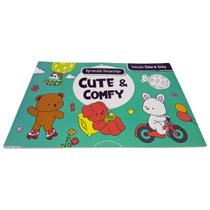 Livro Aprenda a Desenhar Cute & Comfy Coleção Cute & Cozy 26x18cm 24 Desenhos Livro Aprenda a Desenhar Cute & Comfy Coleção Cute & Cozy 26x18cm 24 Desenhos