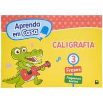 Livro - Aprenda em Casa Caligrafia: Vol.3