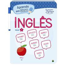 Livro - Aprenda em Casa Escreva e Apague: Inglês V1