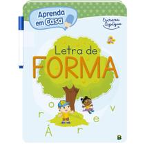 Livro - Aprenda em Casa Escreva e Apague: Letra de Forma Livro - Aprenda em Casa Escreva e Apague: Letra de Forma