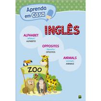 Livro - Aprenda em casa INGLÊS:Alfabeto-Opostos...