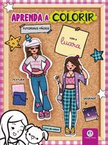 Livro - Aprendendo a colorir com a Luara