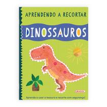 Livro - Aprendendo a Recortar - Dinossauros