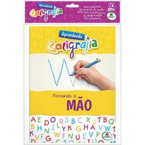 Livro - Aprendendo Caligrafia - Kit c/10 Und.