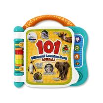 Livro aprendendo com 101 animais bilingue com luz e som - winfun