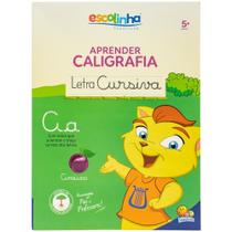 Livro - Aprender Caligrafia: Letra Cursiva (Escolinha Todolivro)