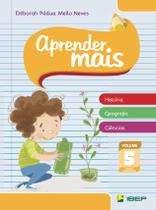 Livro - Aprender mais História, Geografia e Ciências Vol 5