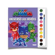 Livro Aquarela - Pj Masks - Magic Livro Aquarela - Pj Masks - Magic