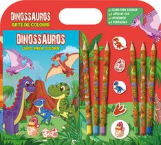 Livro - Arte de Colorir - Dinossauros Livro - Arte de Colorir - Dinossauros