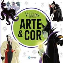 Livro - Arte e cor Disney Vilões