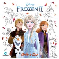 Livro - Arte e Cor Frozen 2