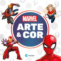 Livro - Arte e cor Marvel