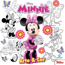 Livro Arte e Cor Minnie Disney Culturama