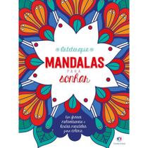 Livro: arteterapia - mandalas para sonhar - livro de colorir antiestresse