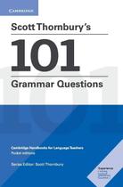 Livro: As 101 perguntas gramaticais de Scott Thornbury, da Cambridge University Press
